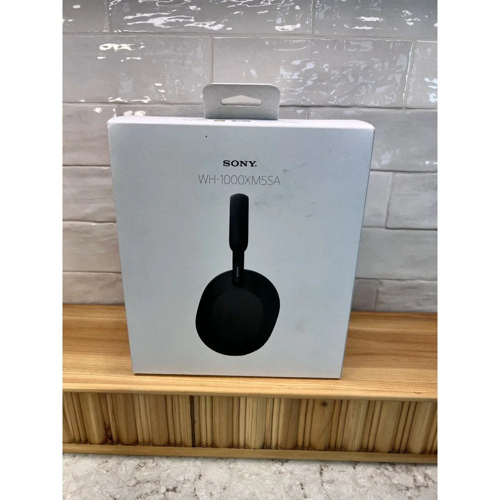Sony WH-1000XM5 Wireless Noise Canceling Over-Ear Headphones Black WH-1000XM5A/B